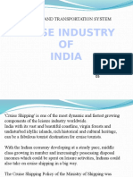 Cruise Industry OF India: Geography and Transportation System