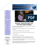 !0 Skills of Leadership PDF