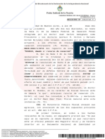 Resolución de La Cámara de Casación Contra Amado Boudou