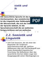 Semiotik Und Linguistik