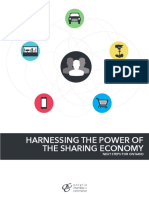 Harnessing The Power of The Sharing Economy