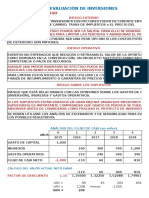 Evaluación Riesgo Inversión