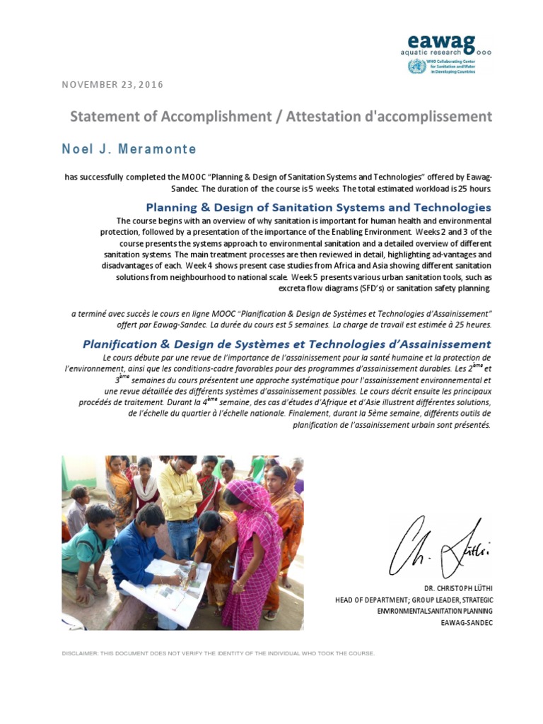 Planning & Design of Sanitation Systems and Technologies PDF