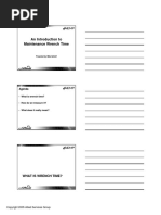 Handouts Mike Gehloff Wrench Time