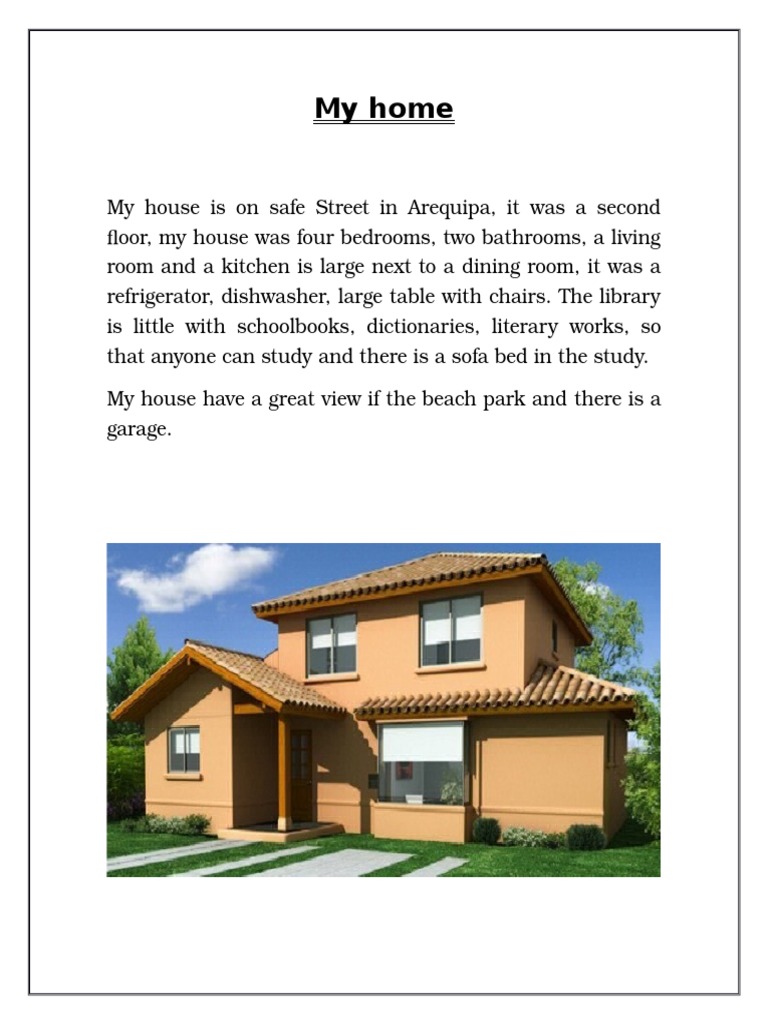 My Home in Arequipa | PDF