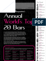 Bartender Magazine's Annual World's Top 20 Bars
