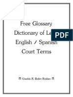 04 - Glosario Legal - Ing-Esp (Court Terms)