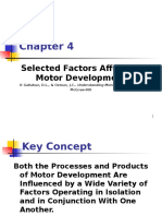 Selected Factors Affecting Motor Development