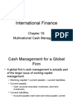 International Finance: Multinational Cash Management