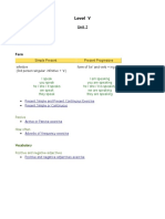 Level V - Unit 2 - Practice - Odt