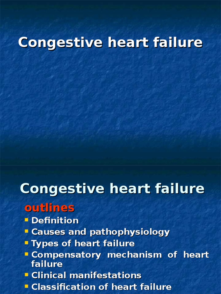 Nursing Care for Congestive Heart Failure | PDF | Heart Failure | Heart