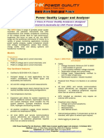 Brochure - MIRO Power Quality Logger and Analyser