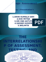 Chapter 1-Interrelationship of Assessment