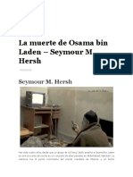 HERSH, Seymour - La muerte de Bin Laden.docx