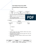 Standar Penilaian Program Kerja
