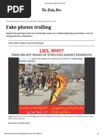 Fake Photos Trolling