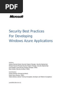 Download Security Best Practices Windows Azure Apps by Alfonso Reyes Martinez SN33232923 doc pdf