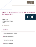 An Introduction To Spss