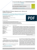 Energy Efficiency of Sequence Alignment Tools—Software and Hardware Perspectives