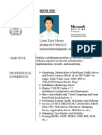 My Resume (12 November 2014) PDF