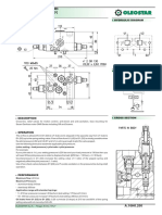 Vabal/Sc/F 12/omr: Overcenter Valves (Danfoss Motor)