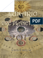 Lunario, Ore Planetarie 2017