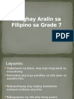 Banghay Aralin Sa Filipino Sa Mancera at Clarky Powerpoint