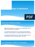 DF Business Relationships PowerPoint