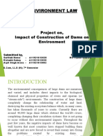 Impact of Construction of Dams On Environment