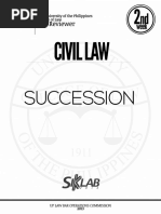 UP Bar Reviewer 2013 - Civil Law (Part 2) PDF