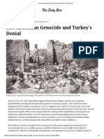 The Armenian Genocide and Turkey's Denial