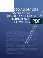 Catalogo Aurora 2016 A