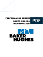 Performance Execution in Baker Hughes Incorporated