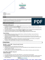 CV Template