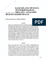 6 Komunikasi Silang Budaya Dalam Penterjemahan