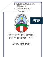 Proyectoeducativoinstitucional2011 Ok