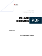Costos de Instalaciones Hidrosanitarias PDF