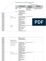 Scis Quarter Plan Template