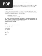 Sample Letter - Explanation for Delinquent Payment