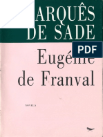 SADE, Marquês De. Engénie de Franval