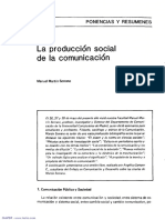 La Producción Social de La Comunicación - Manuel Martín Serrano PDF