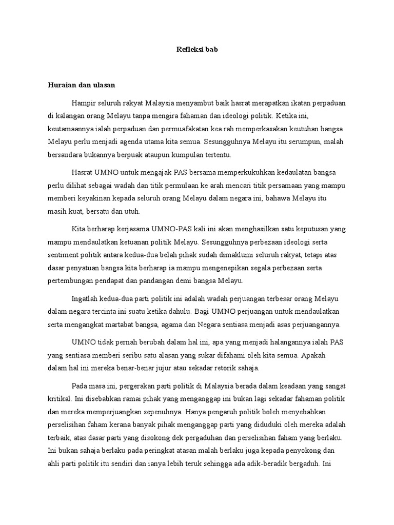 Ulasan Isu Semasa Pdf