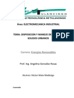 Reporte Técnico GESTION DE DISPOSICION DE RESIDUOS (Autoguardado)