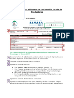 Instructivo de Llenado de Declaración Jurada-Actualizado