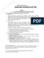 Ringkasan Materi Pengembangan Kurikulum Pai