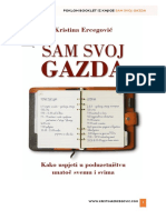 Sam Svoj Gazda Poklon Booklet PDF