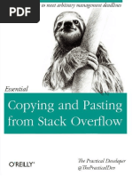 Essential Copying and Pasting From Stack Overflow