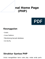 Pengantar PHP