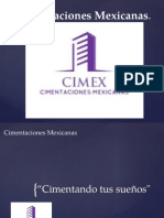 cimex - cimentaciones