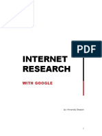 Amanda Deason-Internet Research With Google (2015)